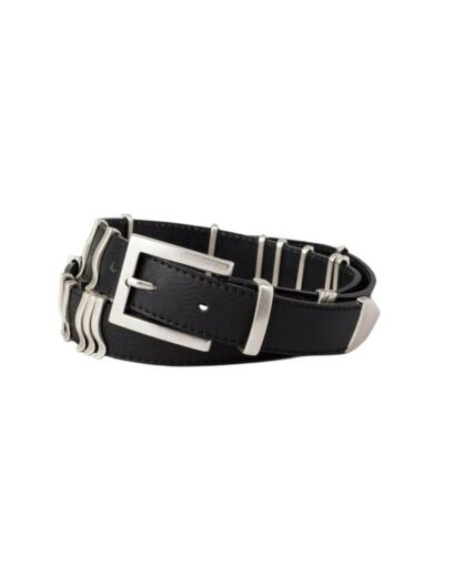 Rattle belt - Black silver