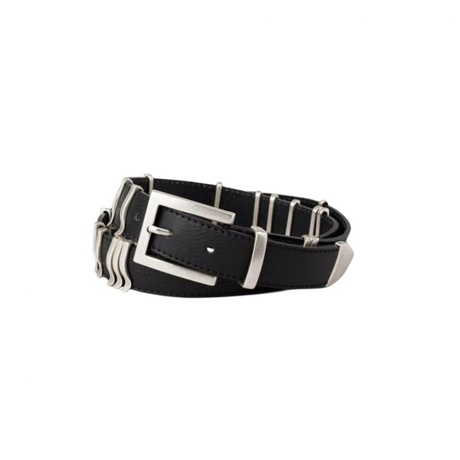 Rattle belt - Black silver