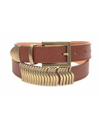 Rattle belt - Nutmeg gold