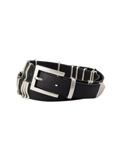 Rattle belt - Black silver