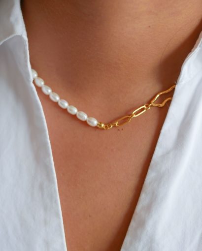 Isla necklace - Pearl