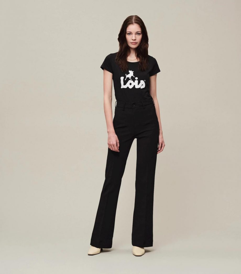 Silvia suple wool - Black