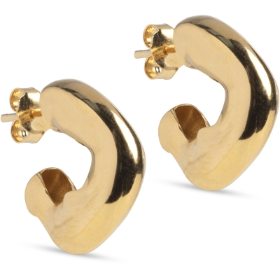 Gianna hoops - Gold