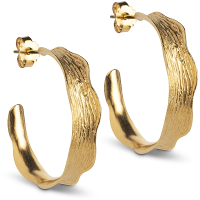 Ane Large hoops - Gold