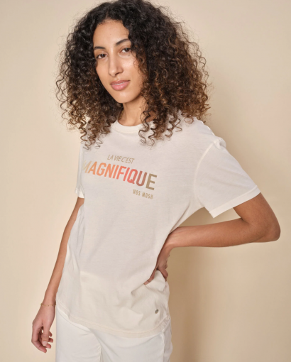 Marchella desert tee - Pearled ivory