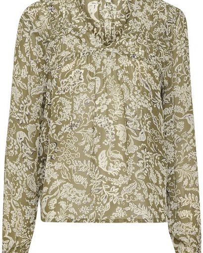 Botilda blouse - Military Olive