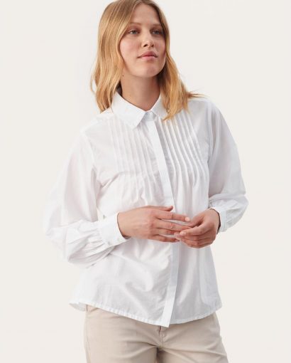 Carmela shirt - Bright white
