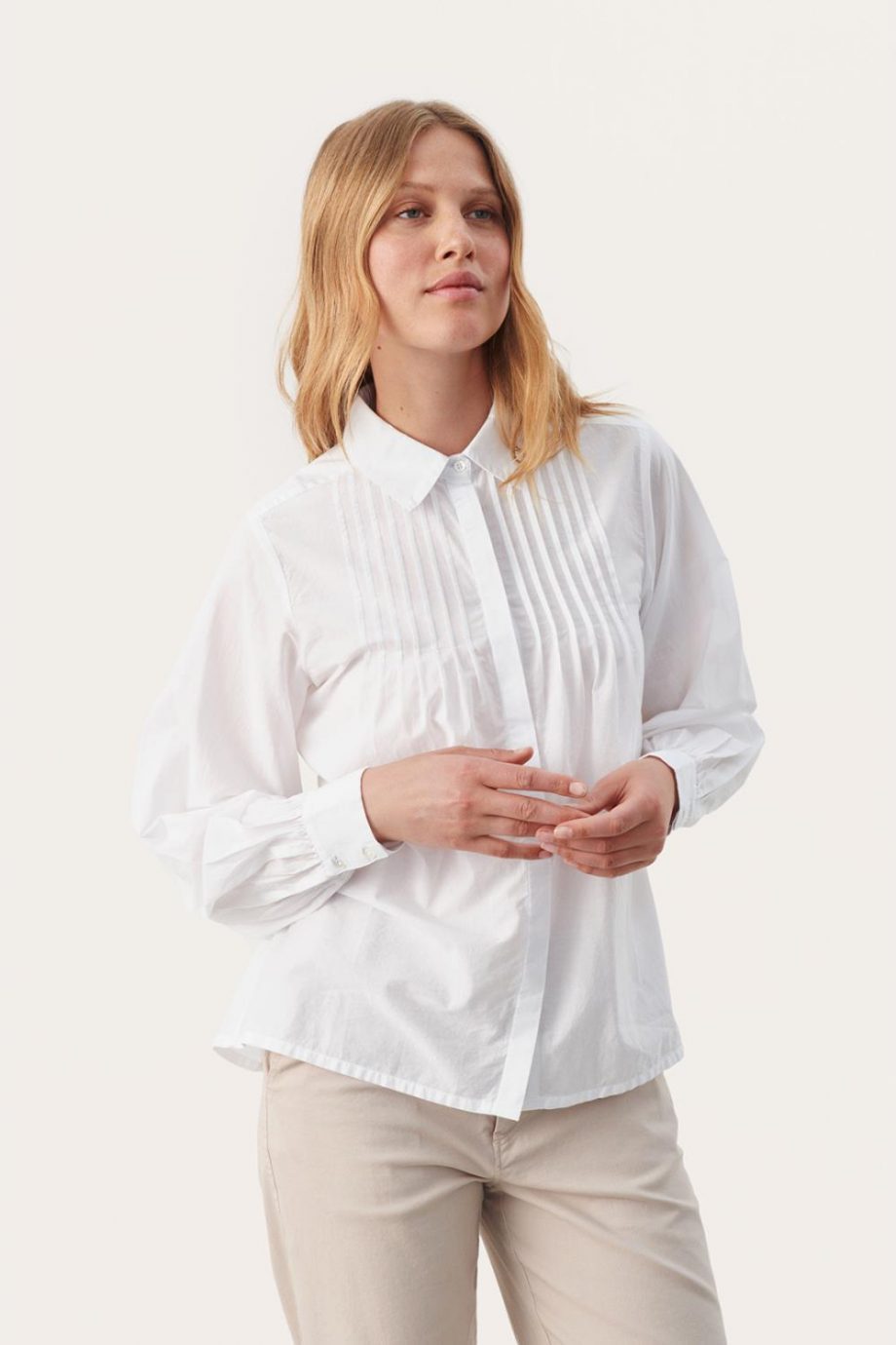 Carmela shirt - Bright white