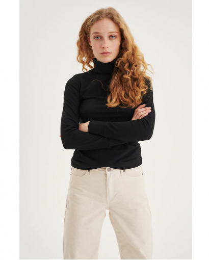 Fang rollneck - Black