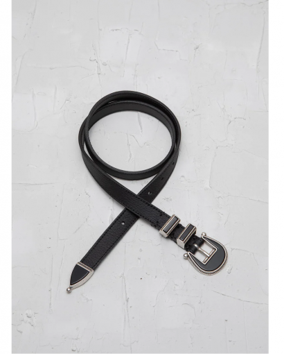 Moon belt - Black silver