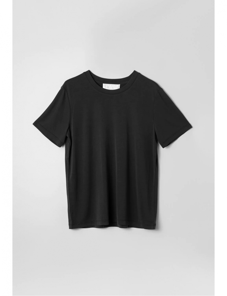 Tina modal tee - Jet black