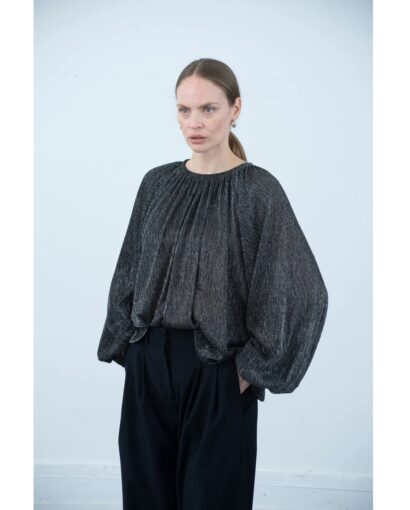 Dahlia Metallic - Black/Silver