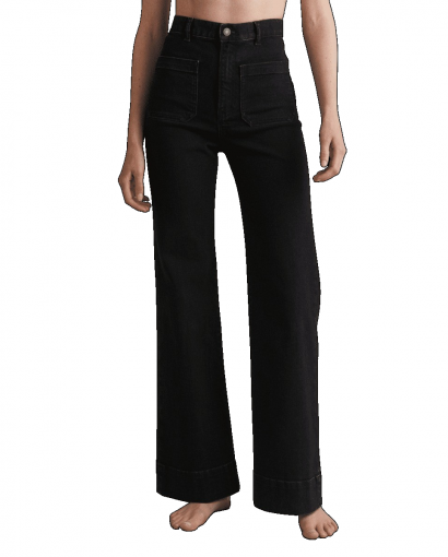 St Monica jeans - Black 2 weeks
