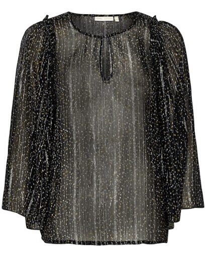 Leatrix blouse - Black noun confetti
