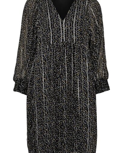 Leatrix dress - Black noun confette