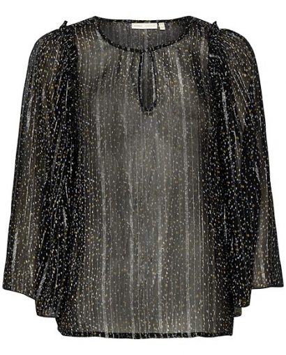 Leatrix blouse - Black noun confetti