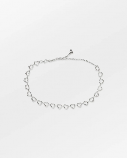 Heart chain belt - Silver