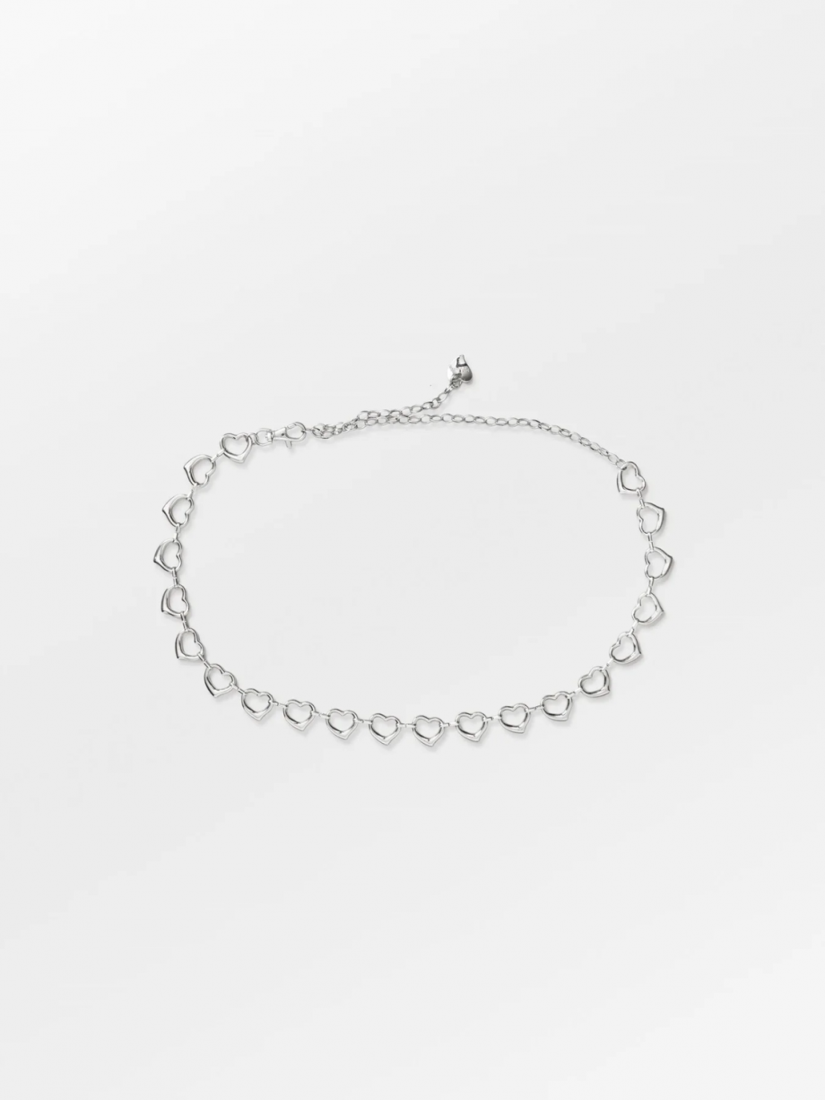 Heart chain belt - Silver