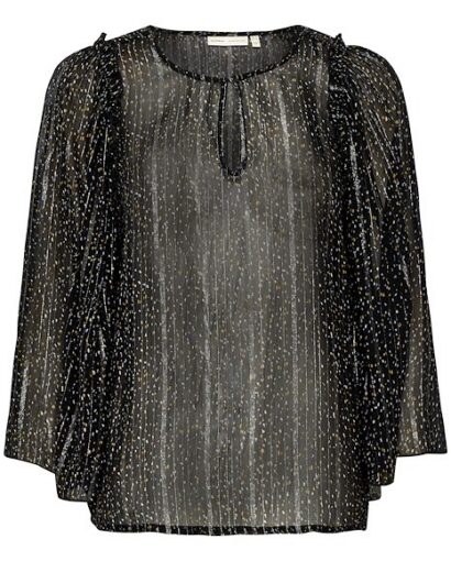Leatrix blouse - Black noun confetti