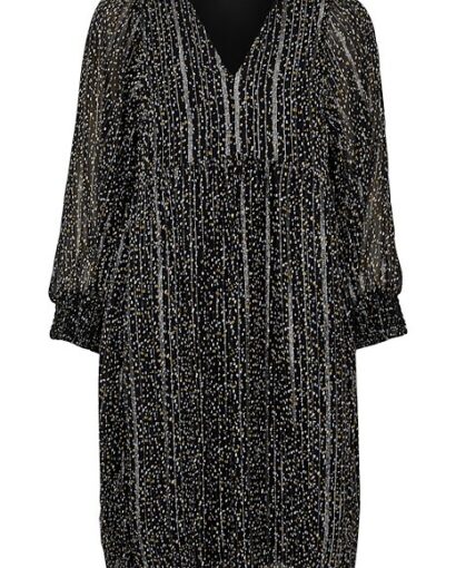 Leatrix dress - Black noun confette
