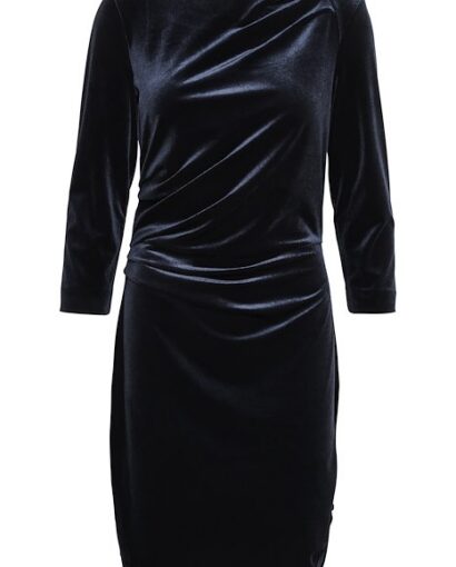 Nisas short dress - Marine blue