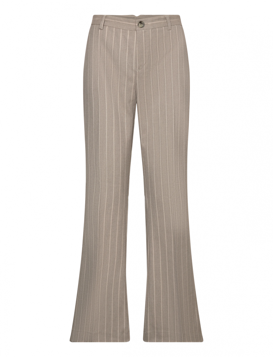 Rhys stripe pant - Roasted cashew