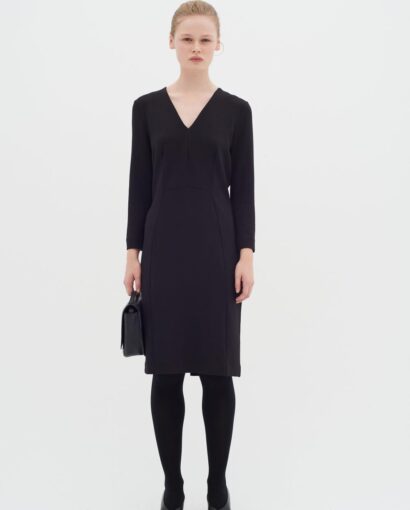 Pannie Fitted dress - Black