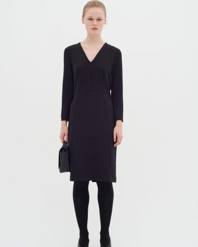 Pannie Fitted dress - Black