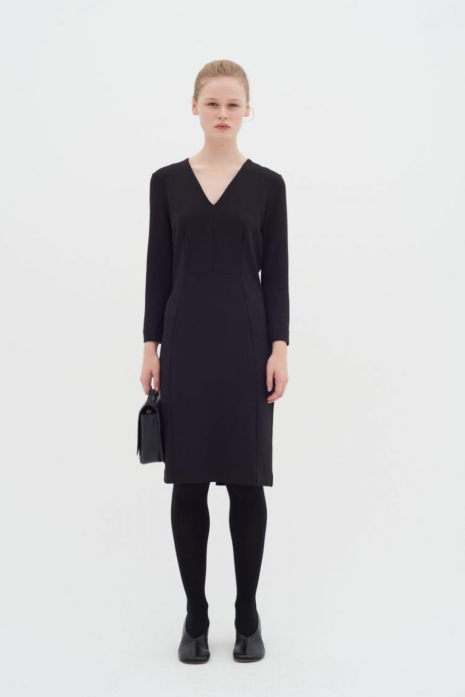 Pannie Fitted dress - Black