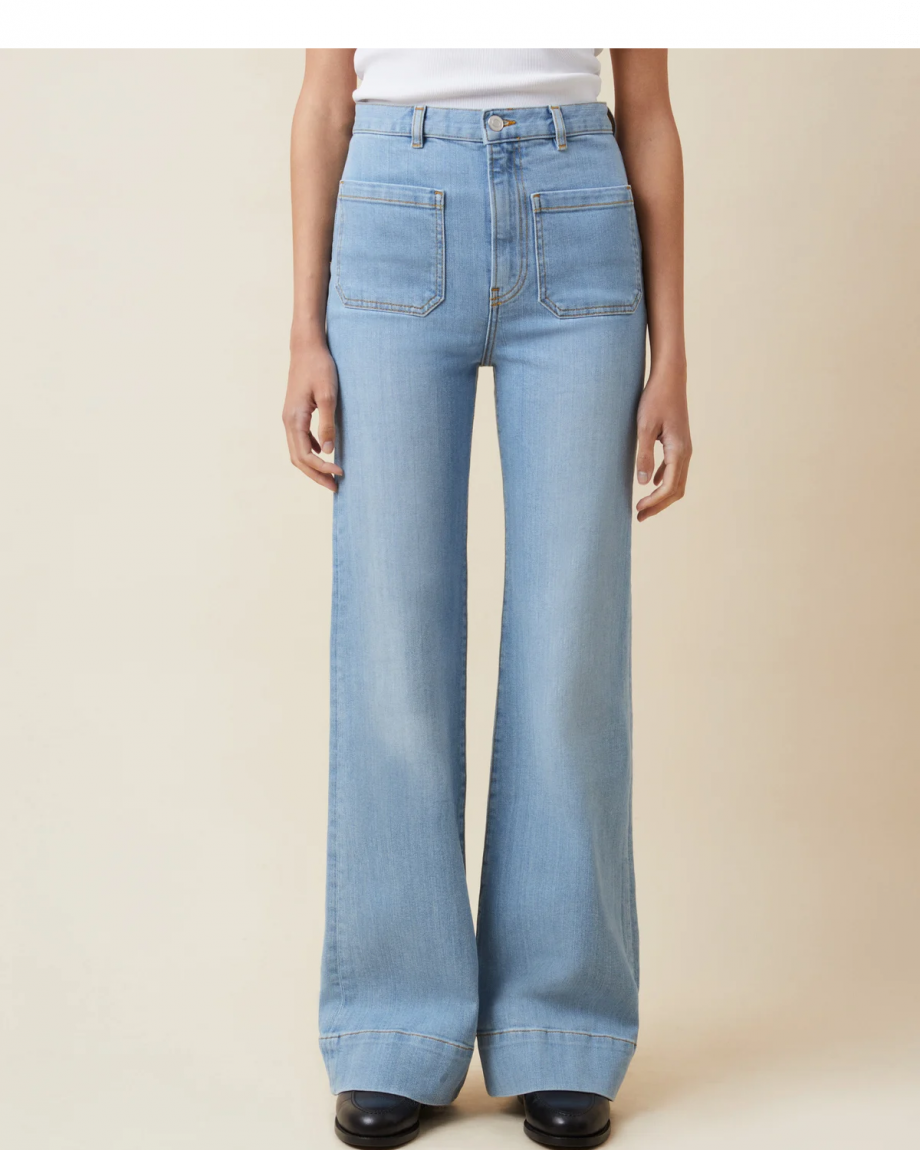St. Monica Jeans - Azurina Blue