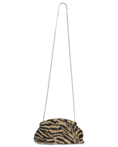 Odina clutch - Black/gold