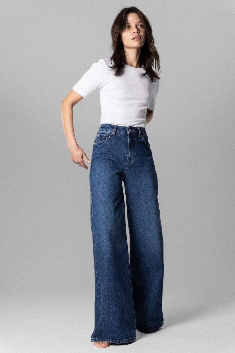 Taylor jeans - Washed dark blue