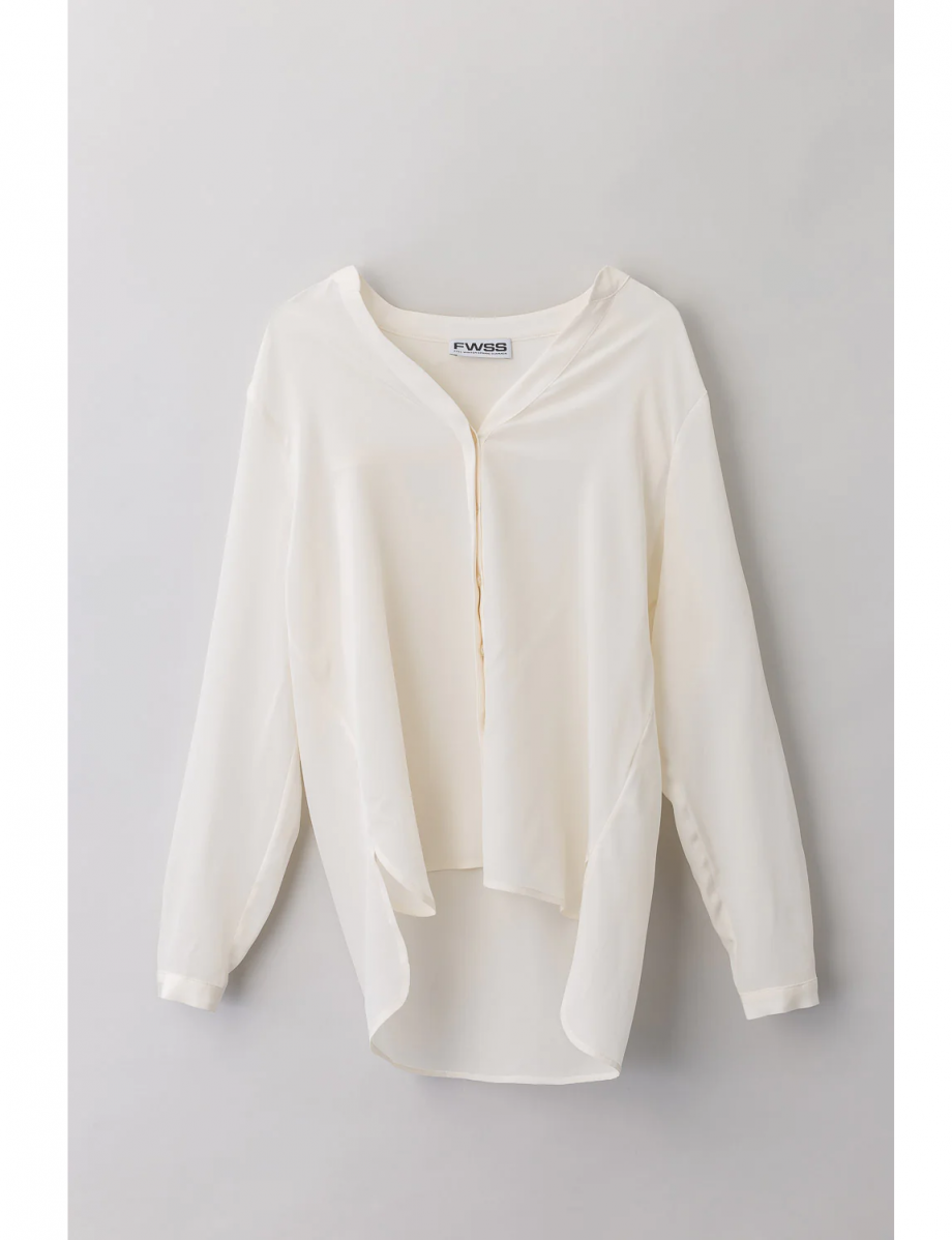 Bente shirt - Jet stream white