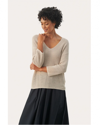 Etrona pullover - Natural linen