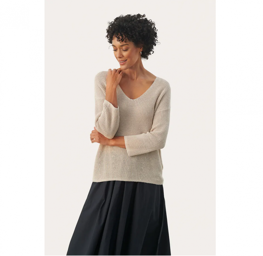 Etrona pullover - Natural linen