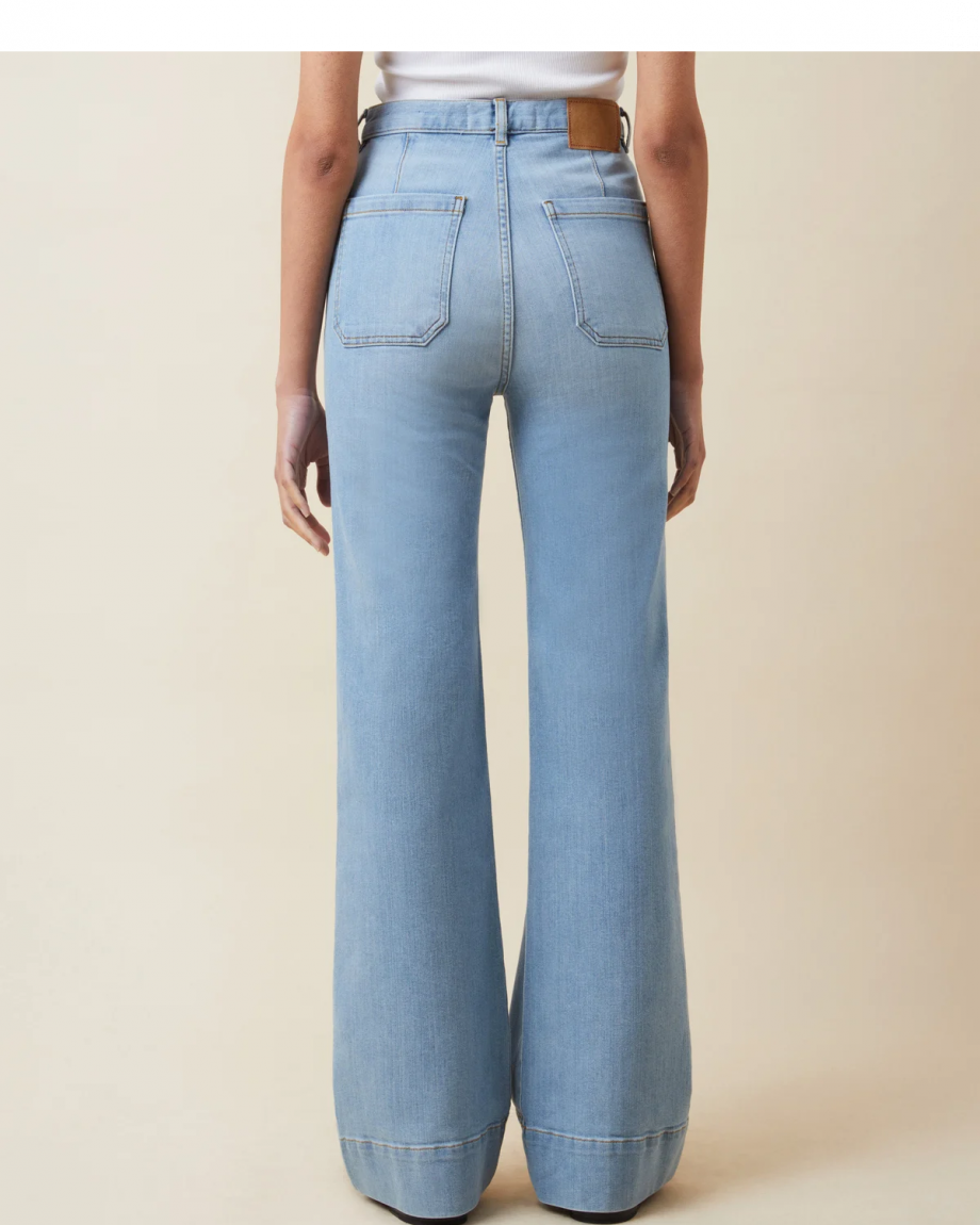 St. Monica Jeans - Azurina Blue