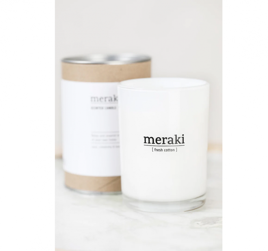 Scented candle 220g - Fresh cotton