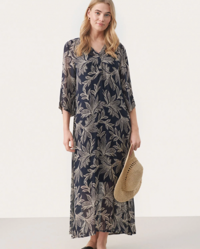 Berit Dress - Navy