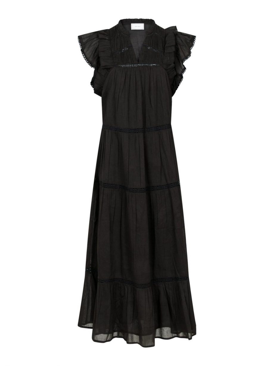 Ankita S voile dress - Black