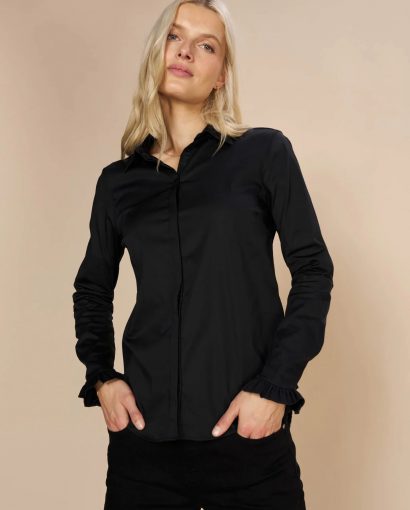Mattie flip shirt - Black