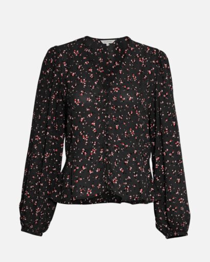 Orabella shirt - Black flowers