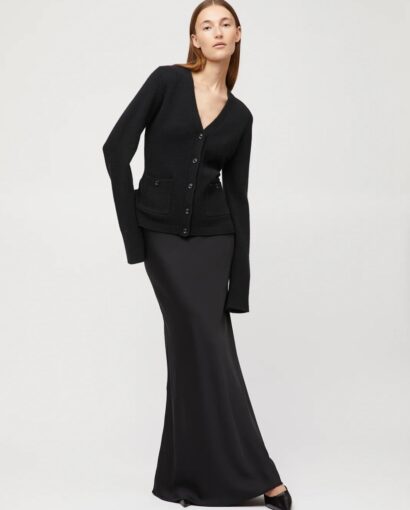 Adele cardigan - Jet black
