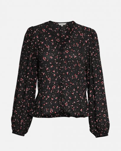 Orabella shirt - Black flowers