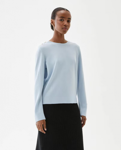 Annika top - Ice blue