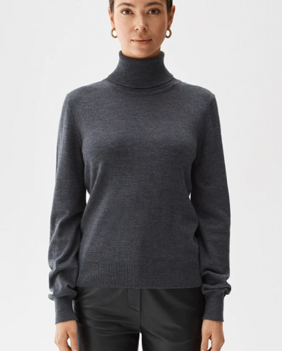 Alice rollerneck - Antracite melange