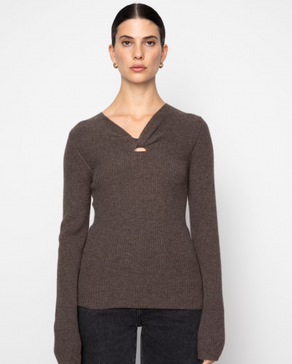 Melody knit - Dark taupe