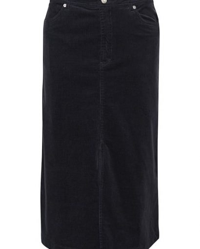 Leilani cord skirt - Dark navy