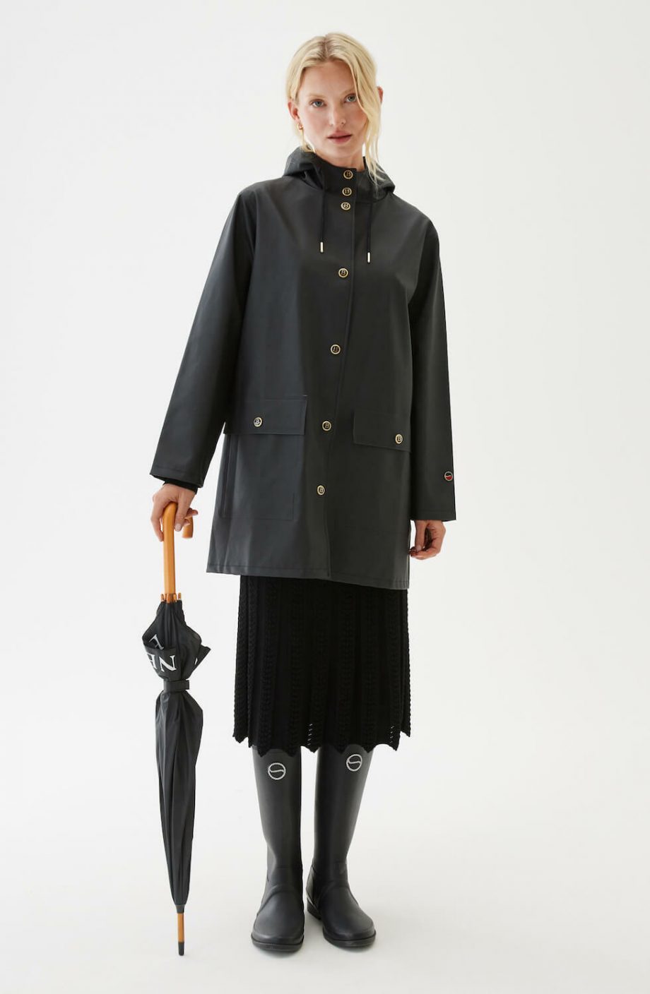 Britte Raincoat - Black
