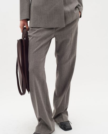 Kahla bootcut pant - Brown puce