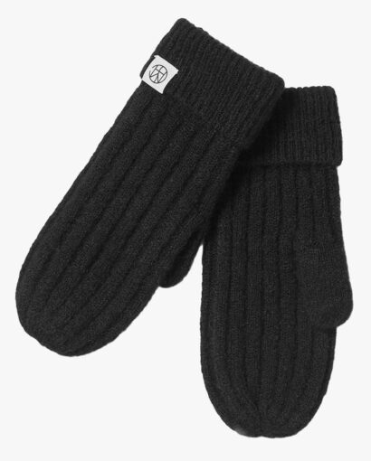 Hope icon mittens - Black